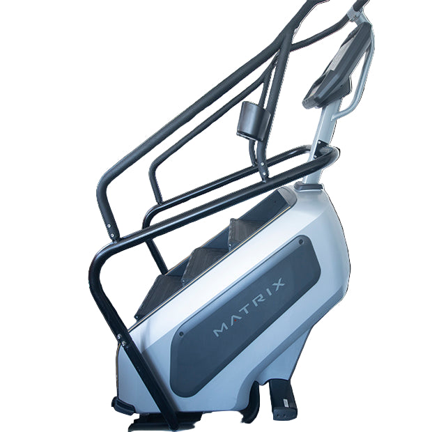 Gray and black machine with 'MATRIX' branding on a white background